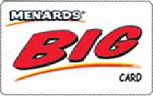 Menards BIG Credit Card